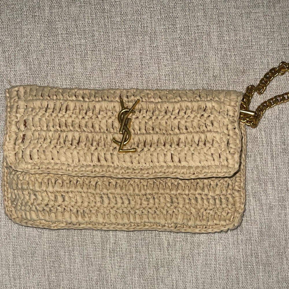 YSL Rafia Pouch - Picture 3 of 9